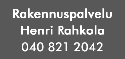 Rakennuspalvelu Henri Rahkola logo